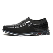 Load image into Gallery viewer, Elastic band leather shoes