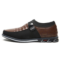 Load image into Gallery viewer, Elastic band leather shoes