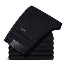 Load image into Gallery viewer, Soft Black Biker Jean