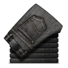 Load image into Gallery viewer, Soft Black Biker Jean