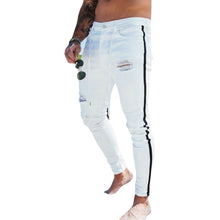 Load image into Gallery viewer, Skinny Jeans Biker Pants