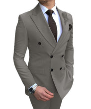 Load image into Gallery viewer, Beige Men's Suit 2 Pieces