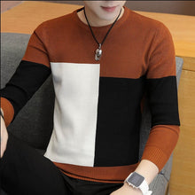 Load image into Gallery viewer, O-Neck Wool Sweater Men