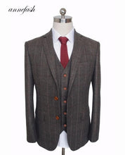 Load image into Gallery viewer, Woolen British Style Suit