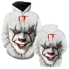 Load image into Gallery viewer, Clown Joker Printed Hoodie

