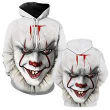 Load image into Gallery viewer, Clown Joker Printed Hoodie
