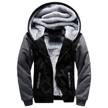 Load image into Gallery viewer, Winter  Fleece Zipper Hoodie
