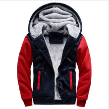 Load image into Gallery viewer, Winter  Fleece Zipper Hoodie
