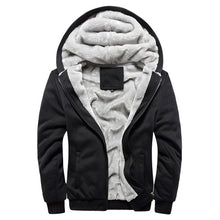 Load image into Gallery viewer, Winter  Fleece Zipper Hoodie
