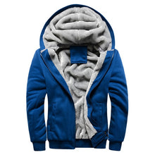 Load image into Gallery viewer, Winter  Fleece Zipper Hoodie
