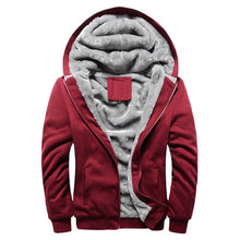 Load image into Gallery viewer, Winter  Fleece Zipper Hoodie
