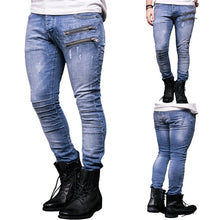 Load image into Gallery viewer, Skinny Slim Fit  Zipper
