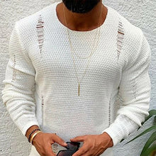 Load image into Gallery viewer, Men Ripped Sweater
