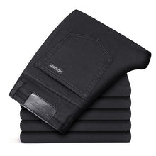 Load image into Gallery viewer, Soft Black Biker Jean
