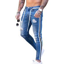 Load image into Gallery viewer, Skinny Jeans Biker Pants
