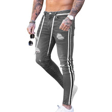 Load image into Gallery viewer, Skinny Jeans Biker Pants

