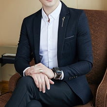Load image into Gallery viewer, Striped Blazer Mens
