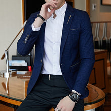 Load image into Gallery viewer, Striped Blazer Mens
