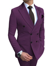 Load image into Gallery viewer, Beige Men's Suit 2 Pieces
