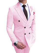 Load image into Gallery viewer, Beige Men's Suit 2 Pieces
