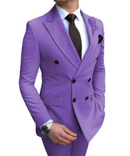 Load image into Gallery viewer, Beige Men's Suit 2 Pieces
