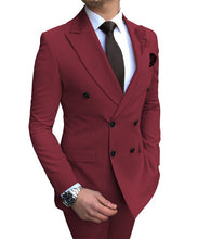 Load image into Gallery viewer, Beige Men's Suit 2 Pieces
