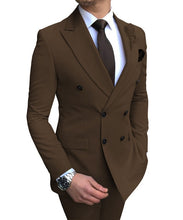 Load image into Gallery viewer, Beige Men's Suit 2 Pieces
