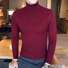 Load image into Gallery viewer, High Neck  Sweater Men

