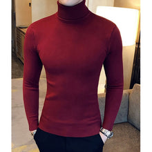 Load image into Gallery viewer, High Neck  Sweater Men
