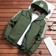 Load image into Gallery viewer, Zip Up Men Jacket
