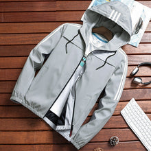 Load image into Gallery viewer, Zip Up Men Jacket
