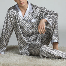 Load image into Gallery viewer, Silk Nightgown Pajamas Menleeping
