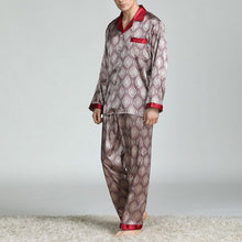 Load image into Gallery viewer, Silk Nightgown Pajamas Menleeping
