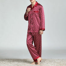 Load image into Gallery viewer, Silk Nightgown Pajamas Menleeping
