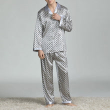 Load image into Gallery viewer, Silk Nightgown Pajamas Menleeping
