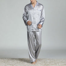 Load image into Gallery viewer, Silk Nightgown Pajamas Menleeping
