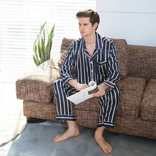 Load image into Gallery viewer, Silk Nightgown Pajamas Menleeping
