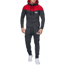 Load image into Gallery viewer, Two Piece Patchwork Hoodie
