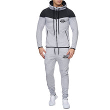 Load image into Gallery viewer, Two Piece Patchwork Hoodie
