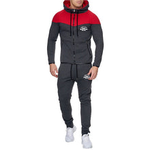 Load image into Gallery viewer, Two Piece Patchwork Hoodie
